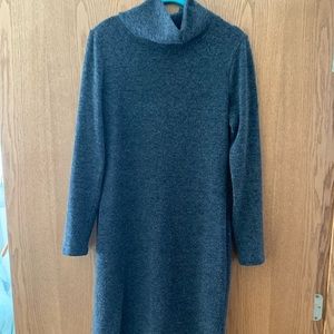 Banana Republic Dark Gray Sweater Dress